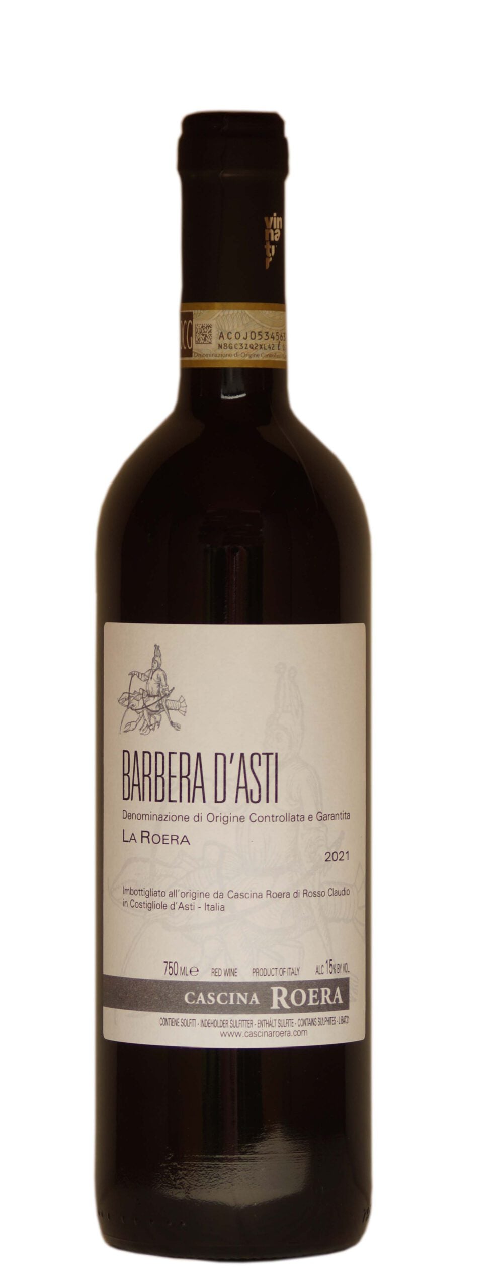 2021 Cascina Roera Barbera d'Asti La Roera
